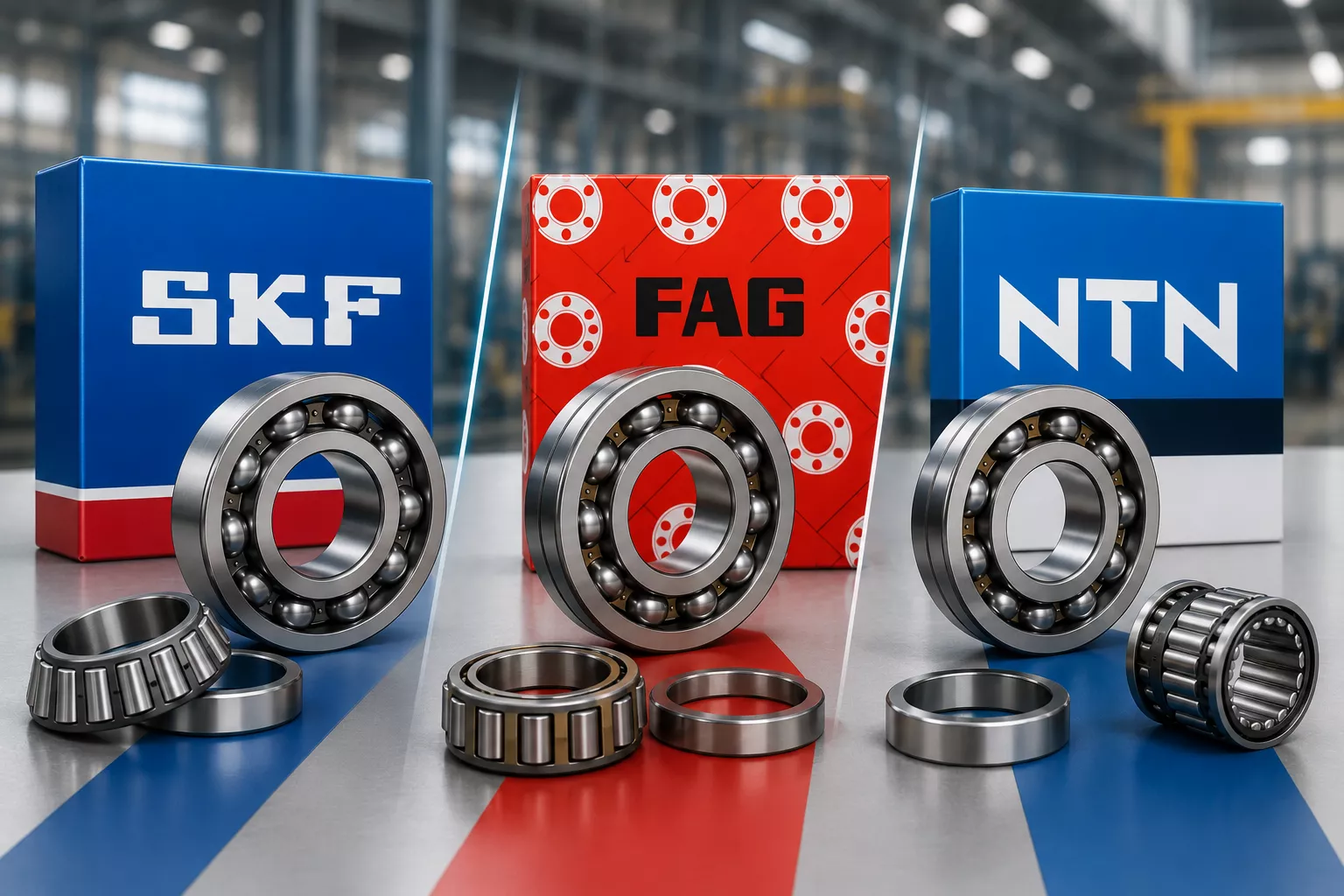 SKF vs FAG vs NTN: Which Bearing Brand Suits Your Application?