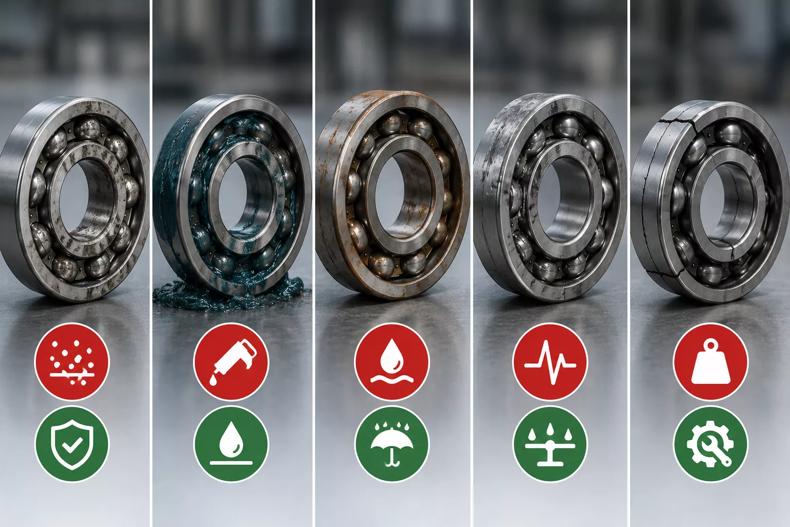 5 Common Bearing Failure Causes & How to Prevent Them